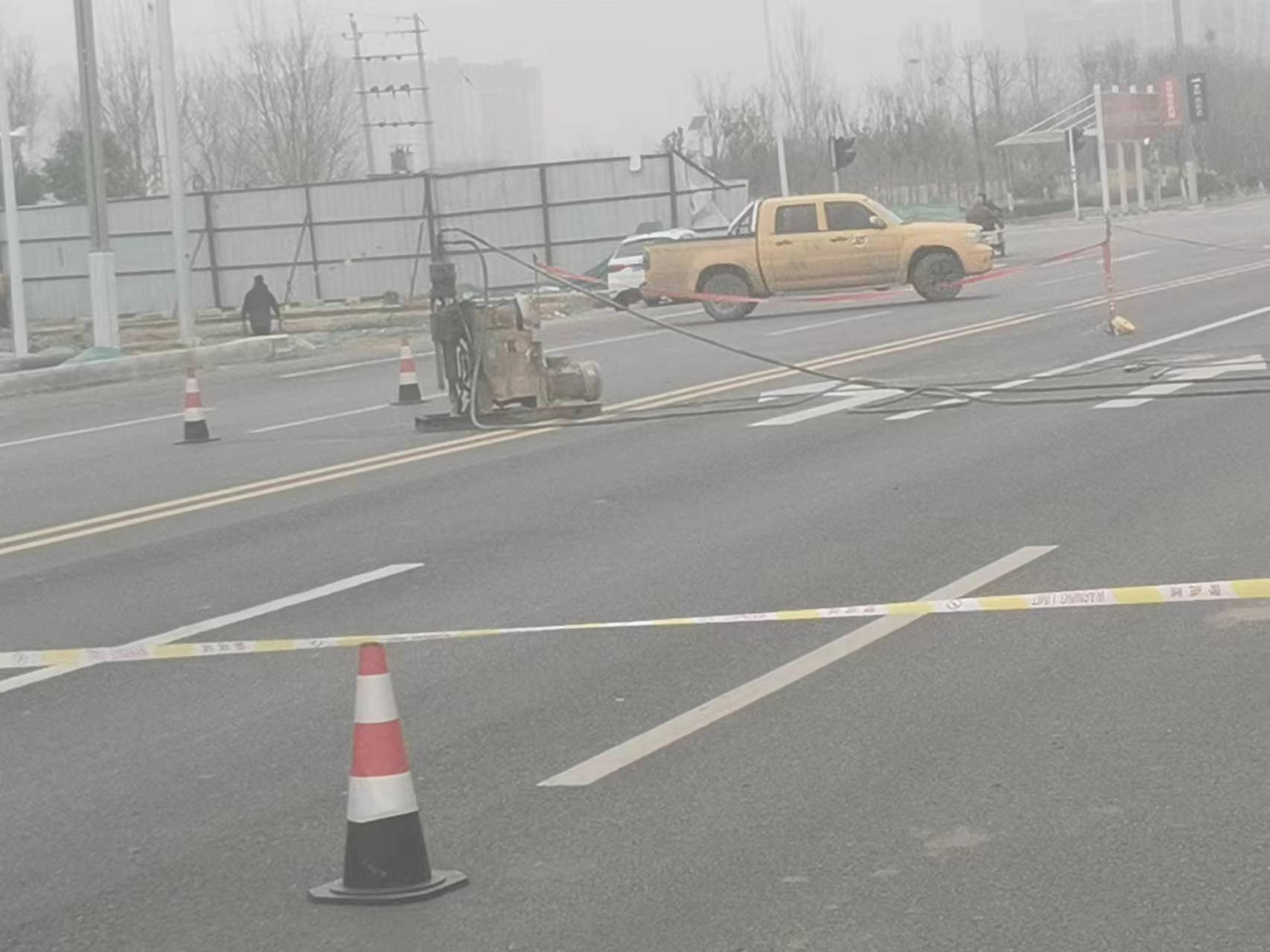 吴堡马路注浆